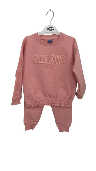 uğurböceğiçocuk Bloomıng Everday Kelebek Baskılı Kız Çocuk Takım 24468 - 3