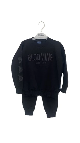 uğurböceğiçocuk Bloomıng Everday Kelebek Baskılı Kız Çocuk Takım 24468 - 4
