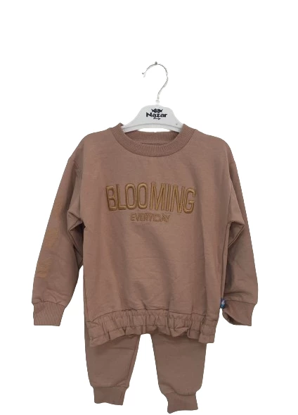 uğurböceğiçocuk Bloomıng Everday Kelebek Baskılı Kız Çocuk Takım 24468 - 5