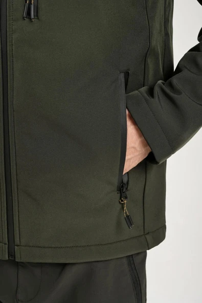 Exuma 2311100-801 Erkek Softshell Mont - 7