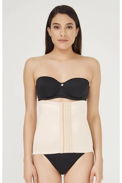 Ten Lingerie 501-112062  Klasik Series Balenli Bel Korsesi - 9