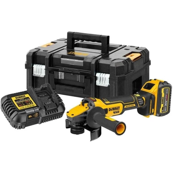 Dewalt Kömürsüz Akülü Taşlama 1x6Ah DCG409T1-QW