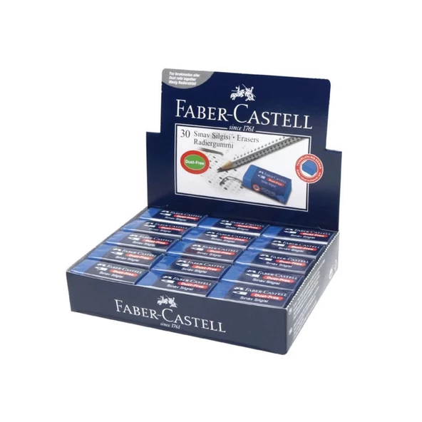 Faber Castell Sınav Silgisi 30'Lü 5131187136000