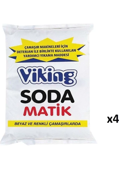 VİKİNG ÇAMAŞIR SODASI 4 X 500 GR