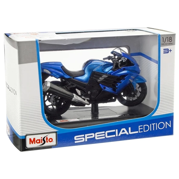 Maisto Kawasaki Ninja ZX-14R1:18 Model Motorsiklet - 2