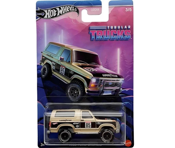 Hot Wheels Temalı Arabalar Özel Seri Seri 1985 FORD BRONCO HRR97
