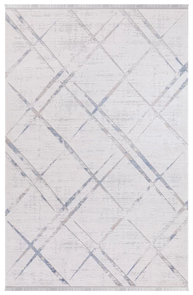 İpek Halı Safarin Koleksiyonu 7652A Mavi 120 x 180 cm