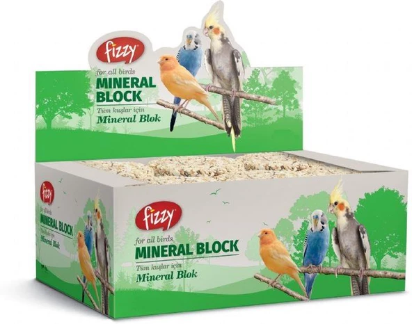 Fizzy Kuşlar İçin Mineral Blok 1 Adet