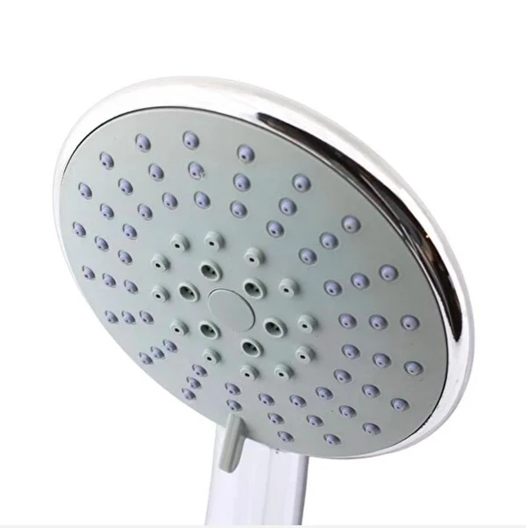 WUVERA Fonksiyonlu Banyo Duş Başlığı Fiskiyesi Telefonu Duş Seti - 8