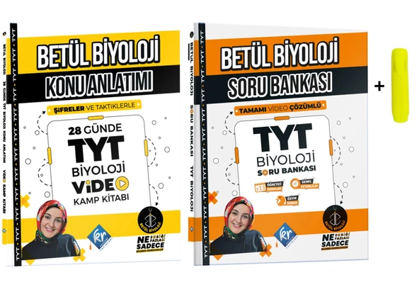 Betül Biyoloji Konu Anlatımı Ve Soru Bankası 28 Günde TYT Biyoloji Kr Akademi Yayınları