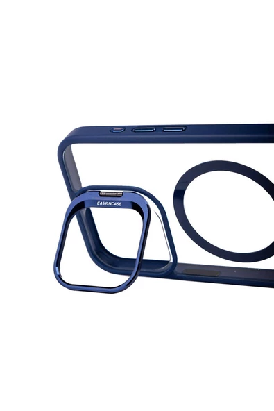 İphone 15 Pro Max Uyumlu Magsafe Wireless Şarj Özellikli Standlı Mkc Magsafe Klon Lmkcli Kapa - 5