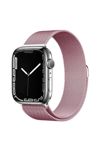 Apple Watch 7 41mm Zore Band-01 Metal Kordon