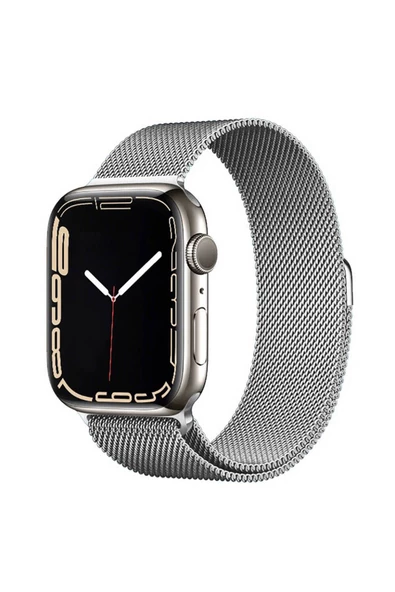 Apple Watch 7 41mm Zore Band-01 Metal Kordon