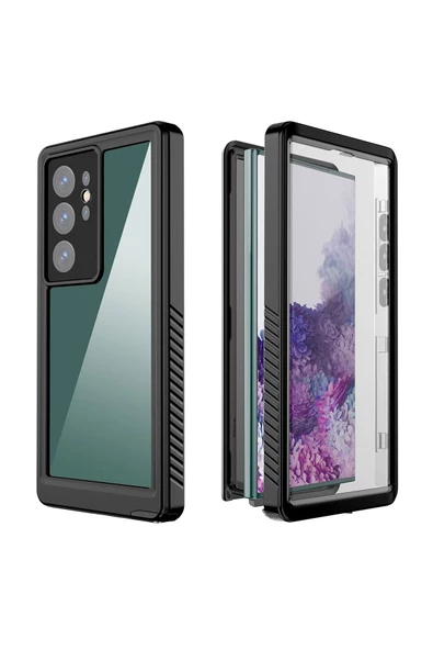 Galaxy S23 Ultra Kılıf 1-1 Su Geçirmez Kılıf - Resim 5