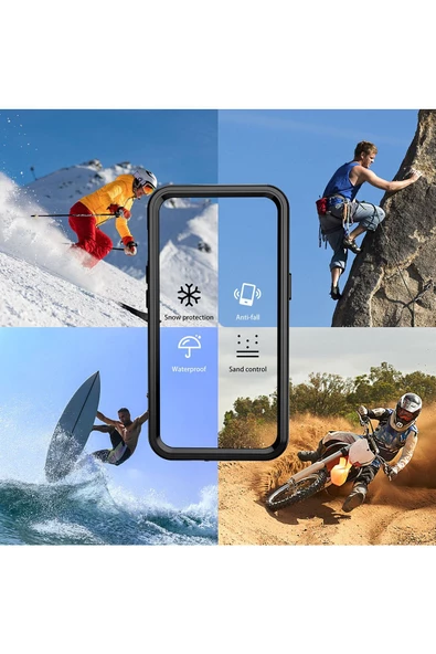 Galaxy S23 Ultra Kılıf 1-1 Su Geçirmez Kılıf - Resim 4