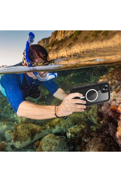 Apple iPhone 15 Kılıf 1-1 Su Geçirmez Kılıf - 4