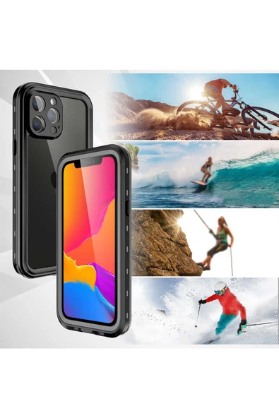 Apple iPhone 13 Pro Max uyumlu Kılıf 1-1 Su Geçirmez uyumlu Kılıf - 6
