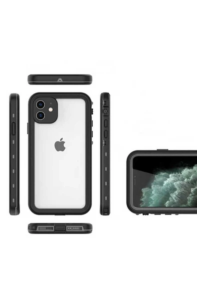 Apple iPhone 12 Mini Kılıf 1-1 Su Geçirmez Kılıf - 3