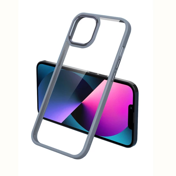Apple iPhone 11 Kılıf  Krom Kapak - 7