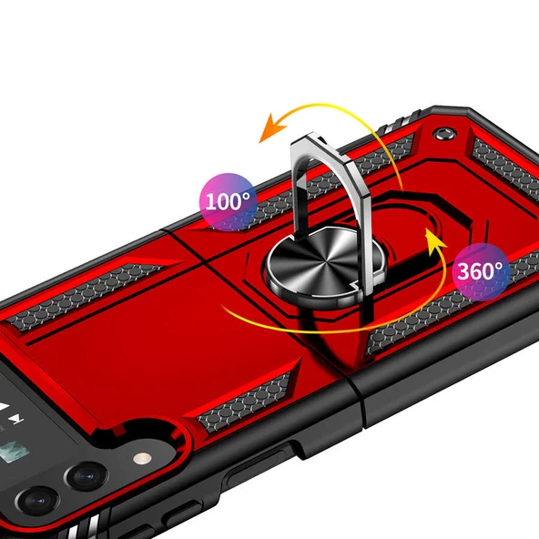 Galaxy Z Flip 4 Kılıf  Vega Kapak - 7