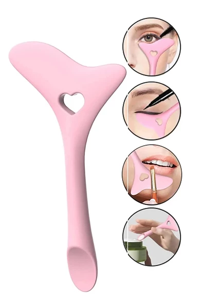 Periboia Çok Fonksiyonlu Makyaj Aplikatörü  Rimel Eyeliner Ruj Sürme Aparatı - Maske Krem Spatulası - 3