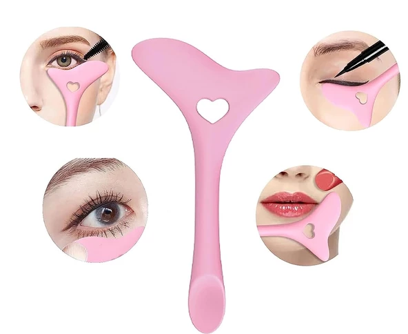 Periboia Çok Fonksiyonlu Makyaj Aplikatörü  Rimel Eyeliner Ruj Sürme Aparatı - Maske Krem Spatulası - 4