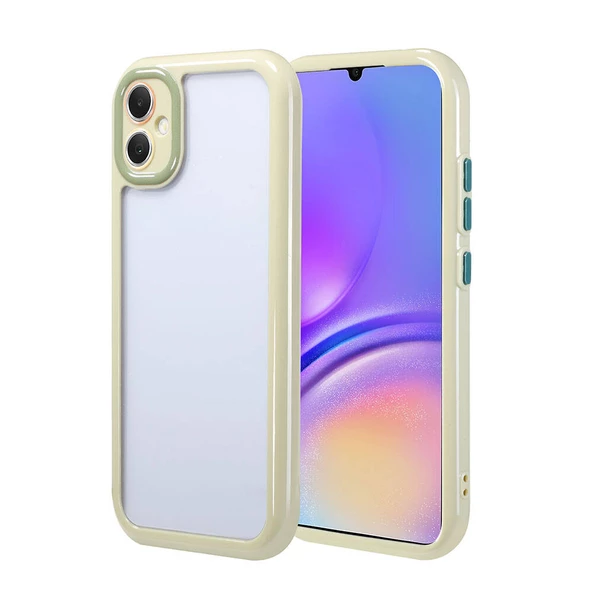 Galaxy A05 Kılıf Kamera Korumalı Renkli Kenar ve Çerçeve Tasarımlı  Vitamin Kapak - 3