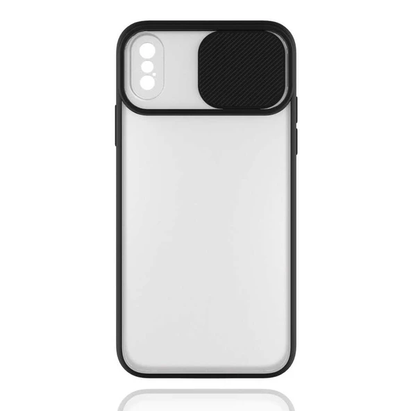 Apple iPhone XS 5.8 Kılıf  Lensi Kapak