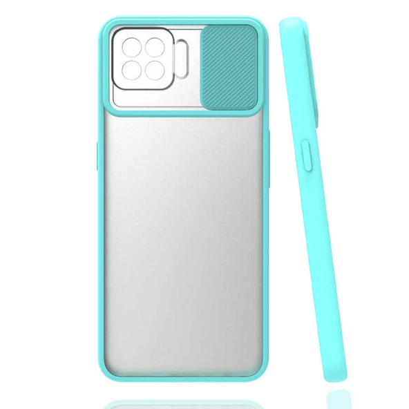 Oppo Reno 4 Lite Kılıf  Lensi Kapak - 6