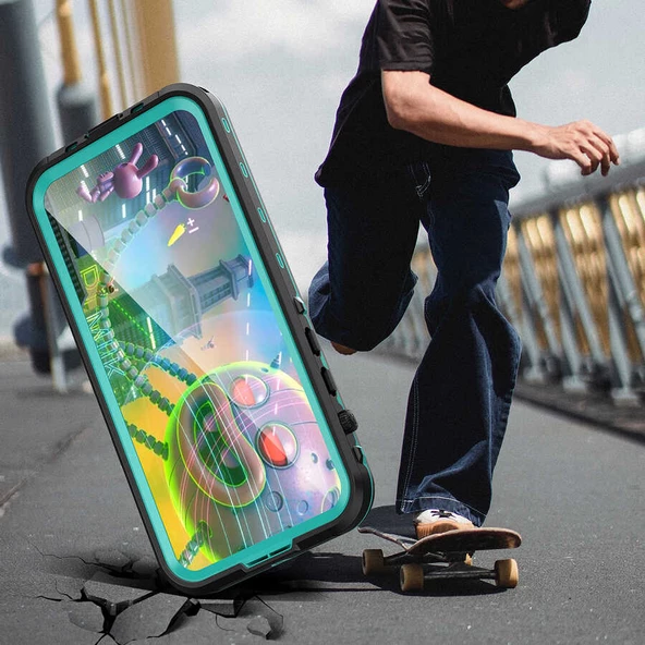 Apple iPhone 14 Pro Max Kılıf 1-1 Su Geçirmez Kılıf - 7