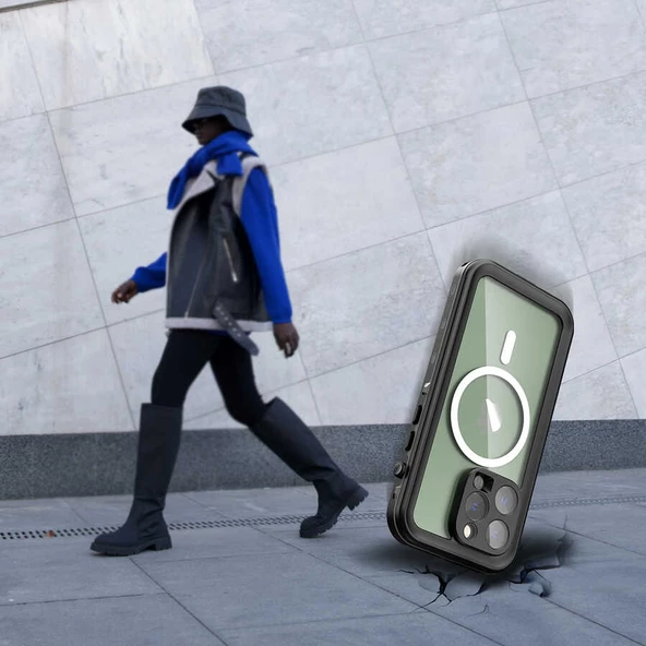 Apple iPhone 14 Pro Kılıf 1-1 Su Geçirmez Kılıf - 11