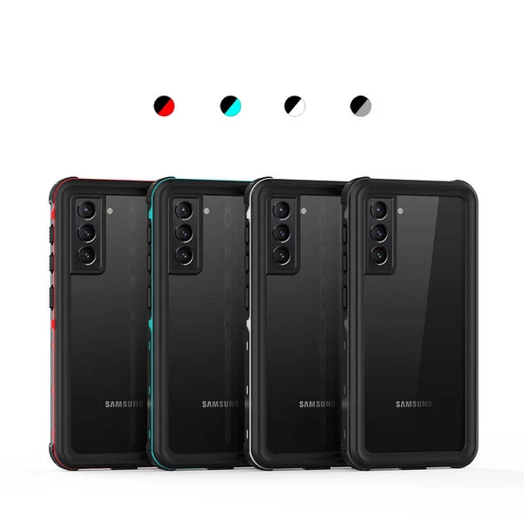 Galaxy S21 Plus Kılıf 1-1 Su Geçirmez Kılıf - 3