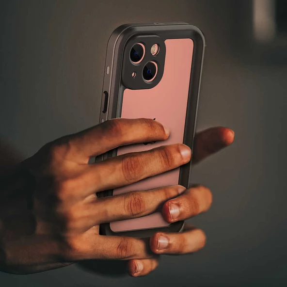 Apple iPhone 13 Mini Kılıf 1-1 Su Geçirmez Kılıf - 6