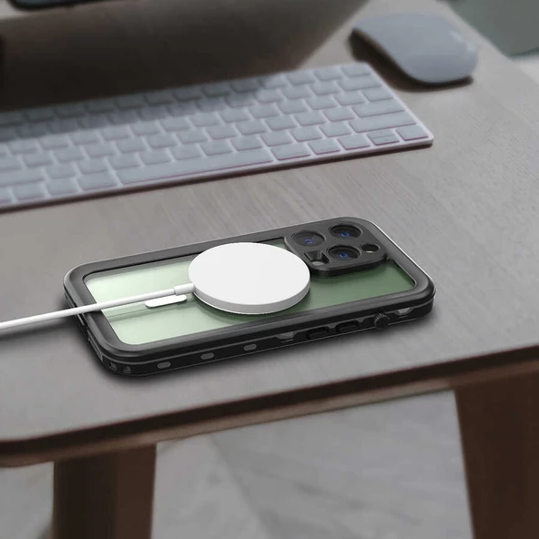 Apple iPhone 14 Pro Kılıf 1-1 Su Geçirmez Kılıf - 4