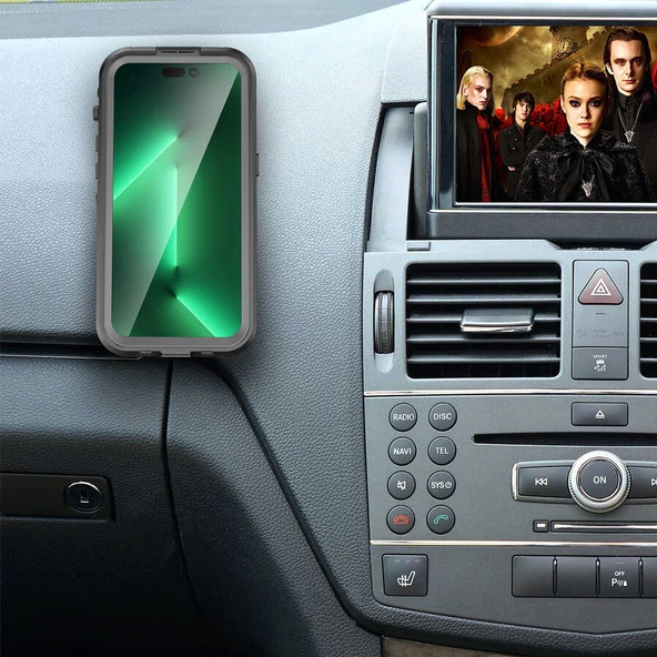 Apple iPhone 14 Pro Kılıf 1-1 Su Geçirmez Kılıf - 9