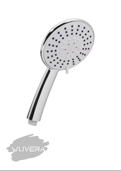 WUVERA Fonksiyonlu Venüs Banyo Duş Başlığı Fiskiyesi Telefonu Duş Seti - 4