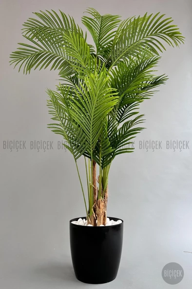 BİÇİÇEK Yapay Areka Palmiyesi 200 cm saksıda - 12