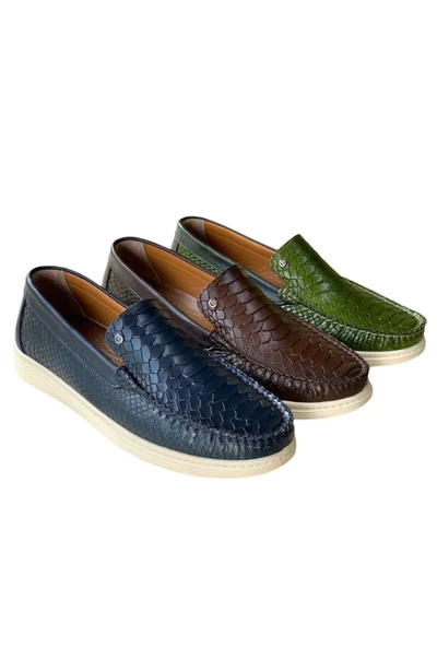 Hakiki Deri Erkek Günlük Loafer Ayakkabı - 4