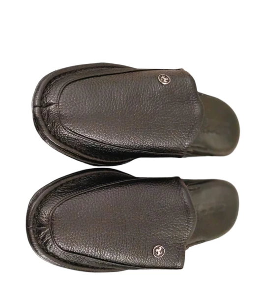 Hakiki Deri Erkek Terlik - 3