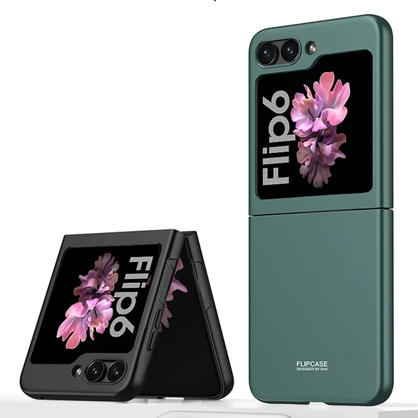 Galaxy Z Flip 6 Kılıf  Sert Kıpta Kapak - 9