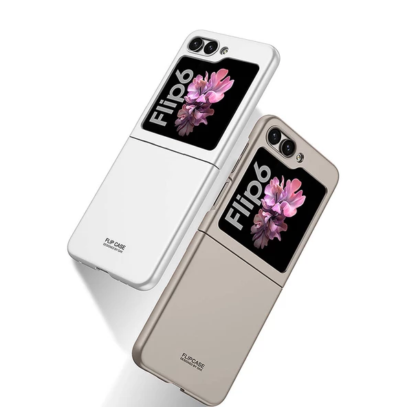 Galaxy Z Flip 6 Kılıf  Sert Kıpta Kapak - 11