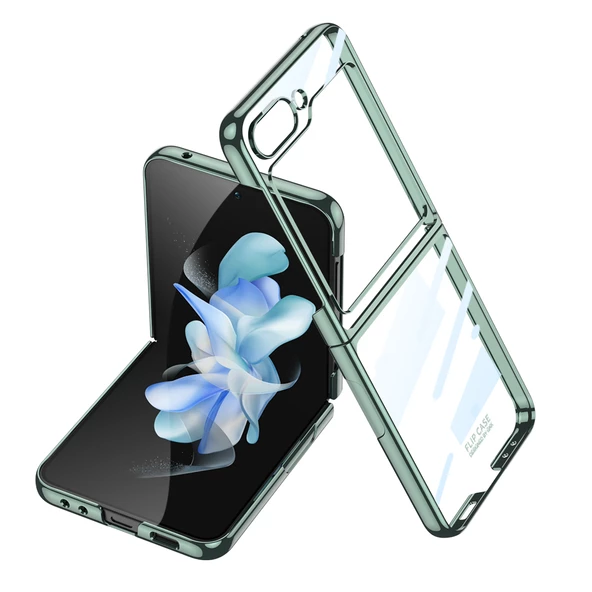 Galaxy Z Flip 5 Kılıf  Kıpta Lensli Kapak - 5