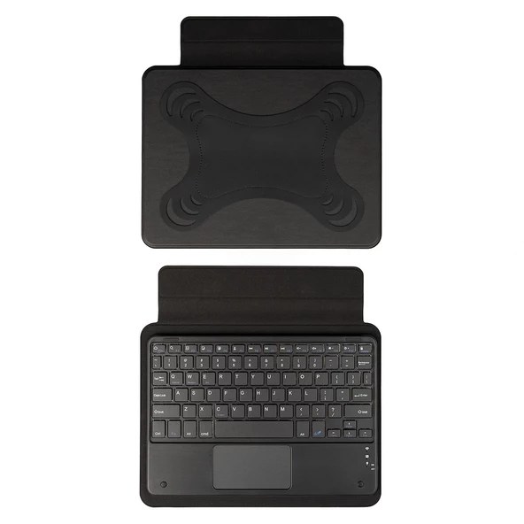 Border Keyboard 8" inç Universal Bluetooh Bağlantılı Standlı Klavyeli Tablet Kılıfı