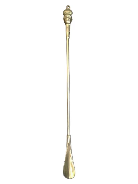 Ayakkabı Çekeceği Sevimli YamYam Motifli Uzun 565Mm Pirinç Döküm - 6