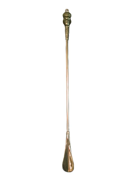 Ayakkabı Çekeceği Sevimli YamYam Motifli Uzun 565Mm Pirinç Döküm - 7