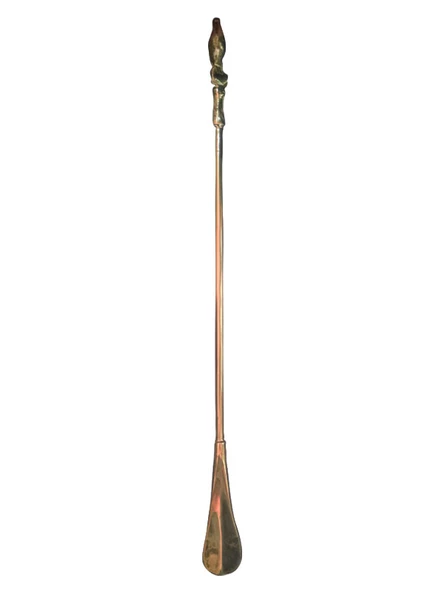 Ayakkabı Çekeceği Horoz Motifli Uzun 565Mm Pirinç Döküm - 7