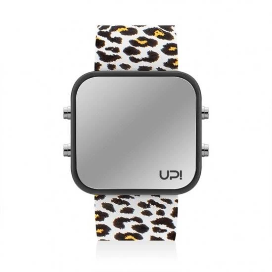 UPWATCH LED BLACK LEOPARD UNİSEX KOL SAATİ