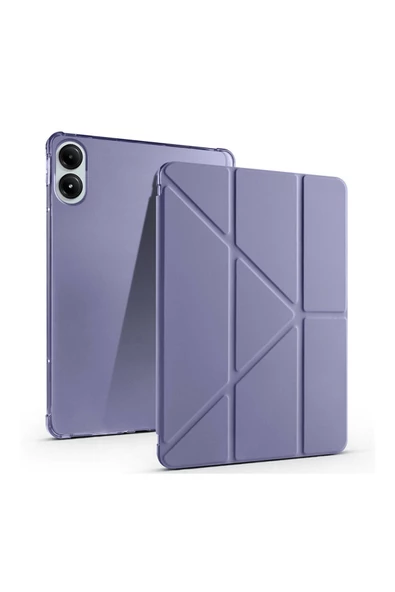 Poco Pad Pro 12.1 inç Xiaomi Uyumlu Kılıf Kalem Bölmeli Akıllı Uyku Modlu Standlı Kılıf