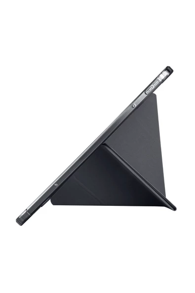 Poco Pad Pro 12.1 inç Xiaomi Uyumlu Kılıf Kalem Bölmeli Akıllı Uyku Modlu Standlı Kılıf - 8