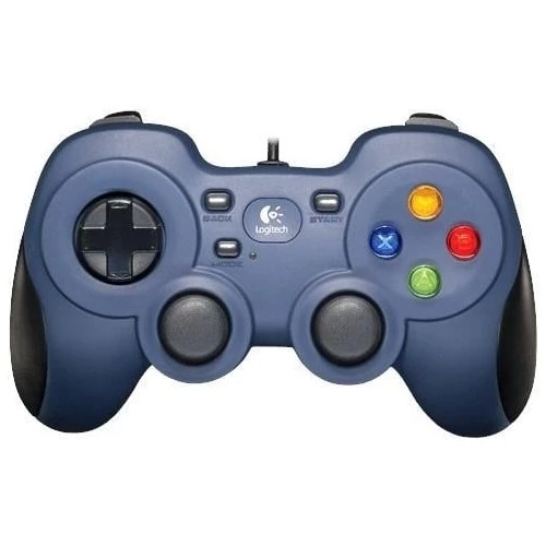 Logitech F310 Gaming 4 Tuşlu D-Pad ile Kablolu Gamepad - Lacivert 940-000138 - 2